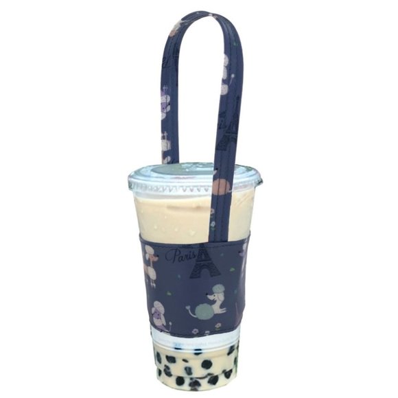 Uma Hana Accessories - Waterproof Poodle Portable Drink Holder Carrier